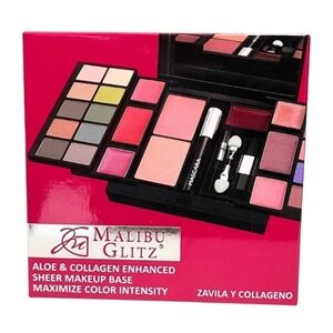 Makeup Palette - Multi-Color Malibu List Professional Makeup Kit